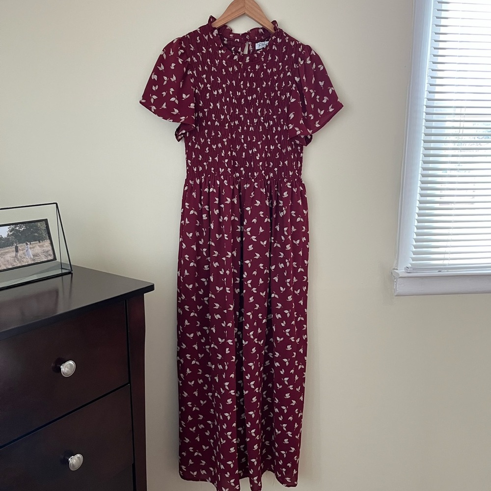 Roolee Polagram Maxi Dress